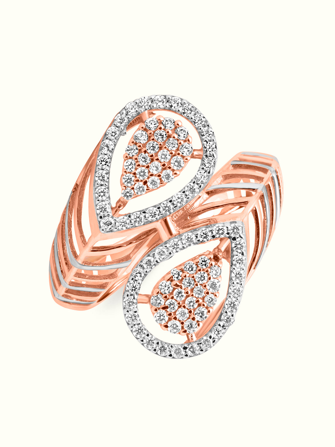 Teardrop Diamond Ring