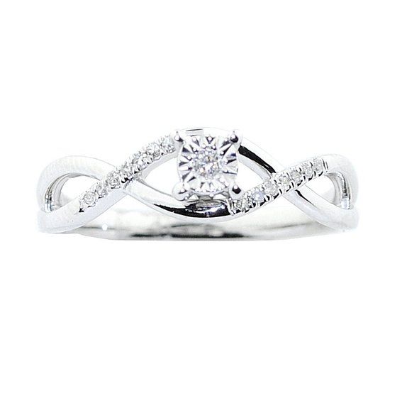 Infinity Diamond Shank