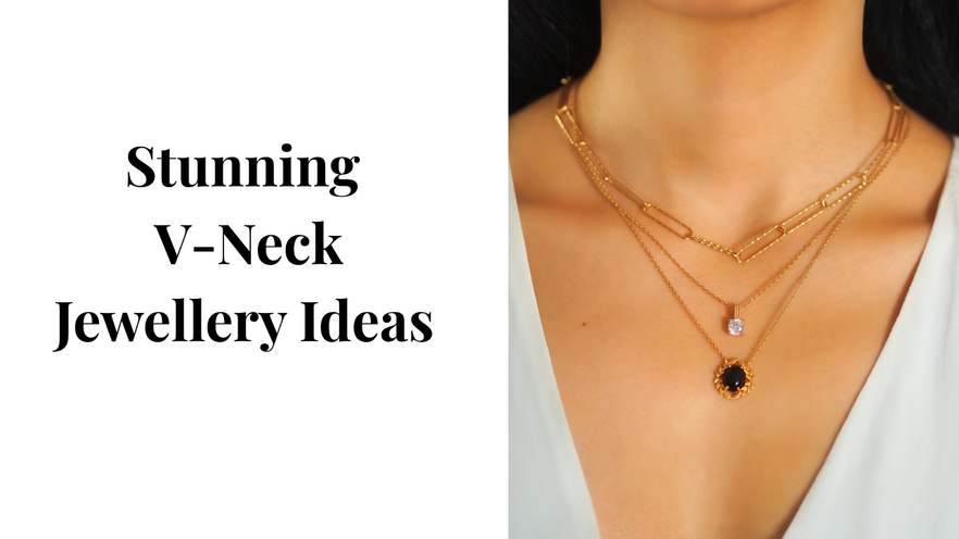 Stunning V Neck Jewellery Ideas