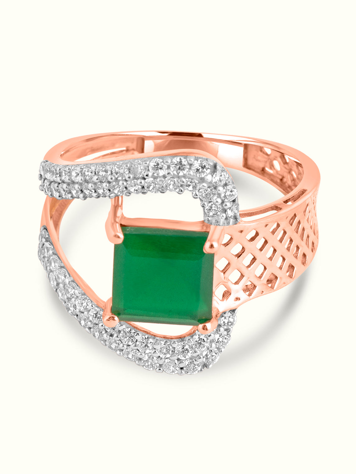 Emerald Cocktail Ring