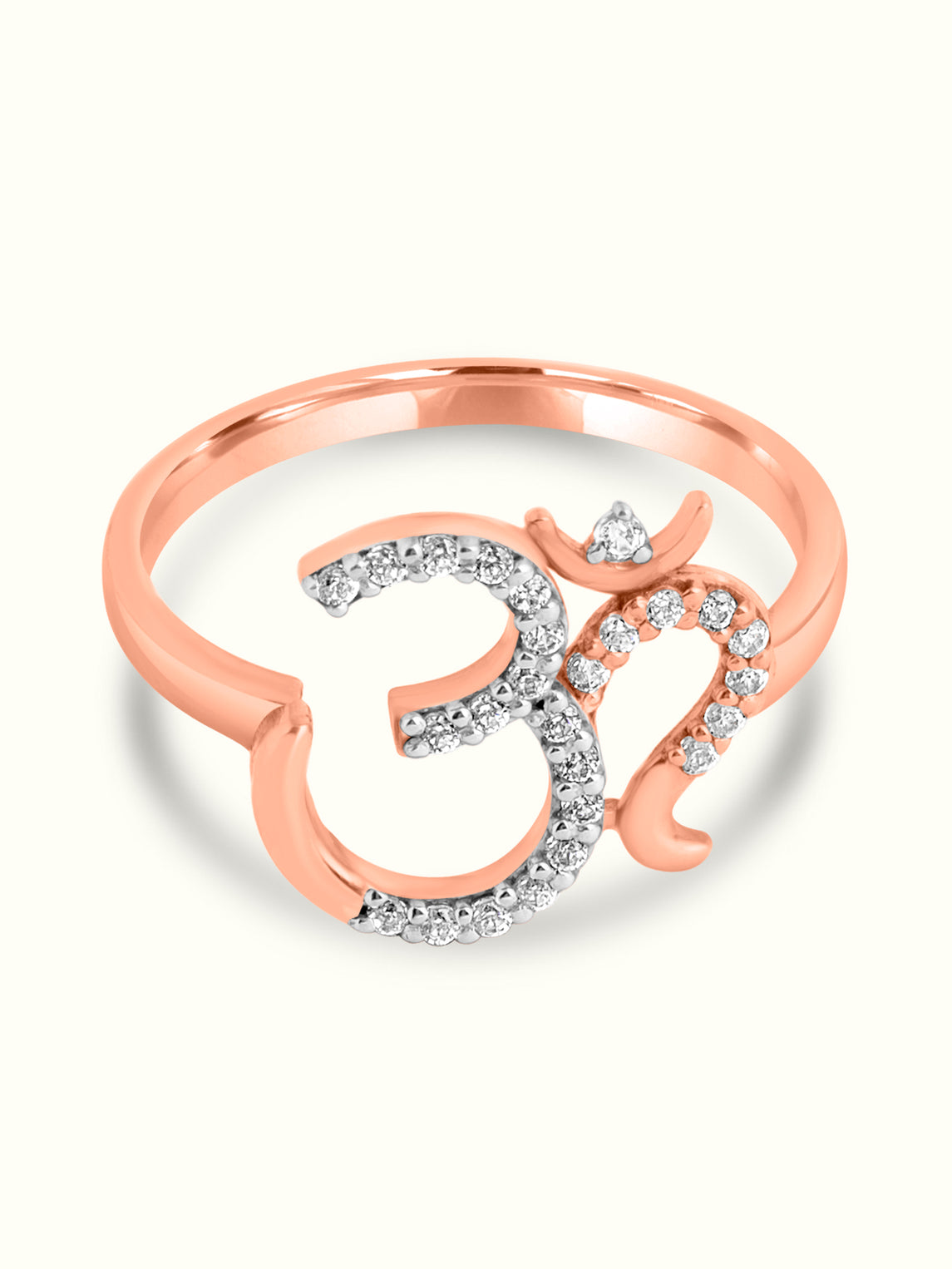 Diamond Om Ring