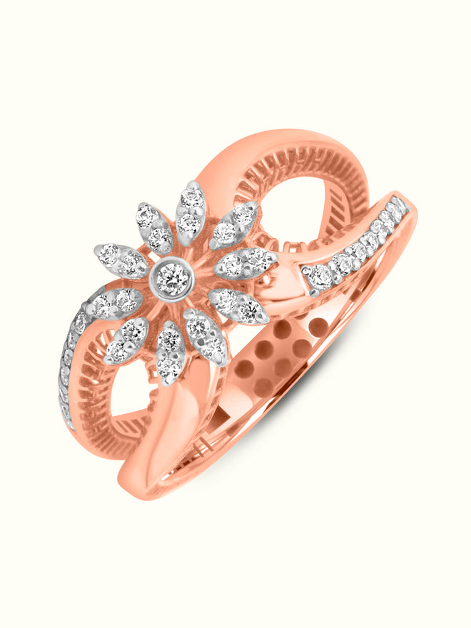 Daisy Diamond Ring