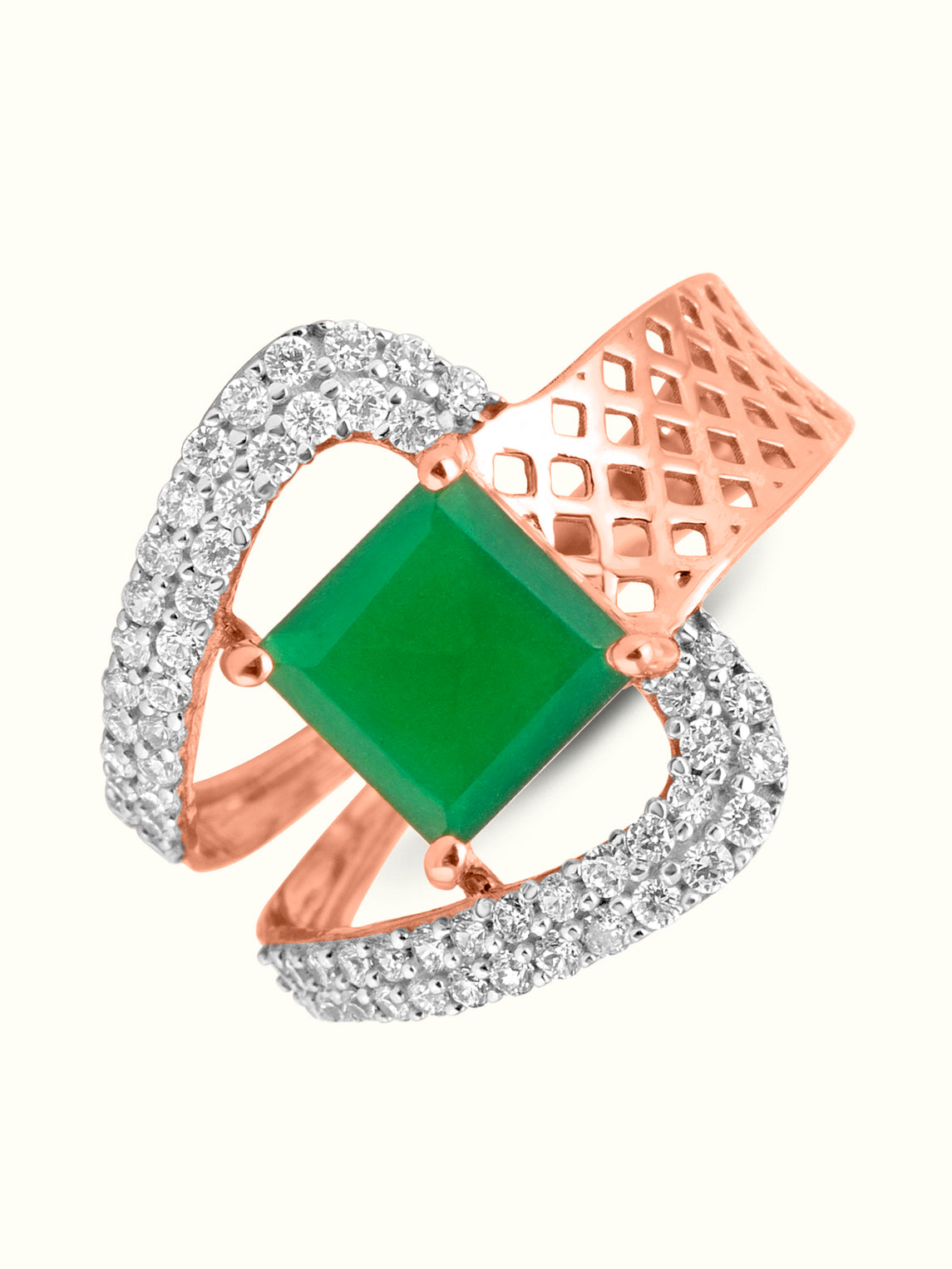 Emerald Cocktail Ring