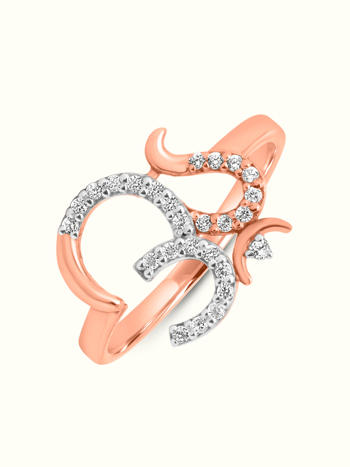 Diamond Om Ring