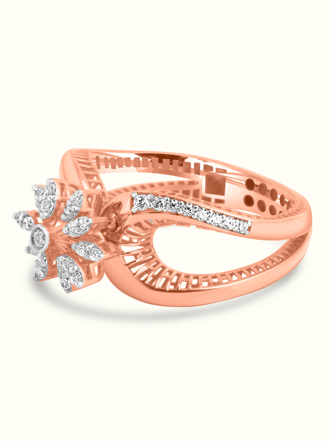 Daisy Diamond Ring