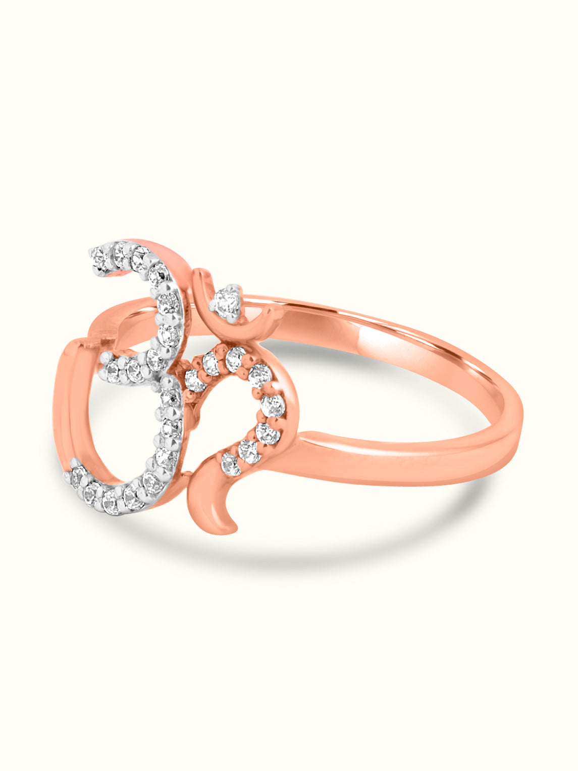 Diamond Om Ring