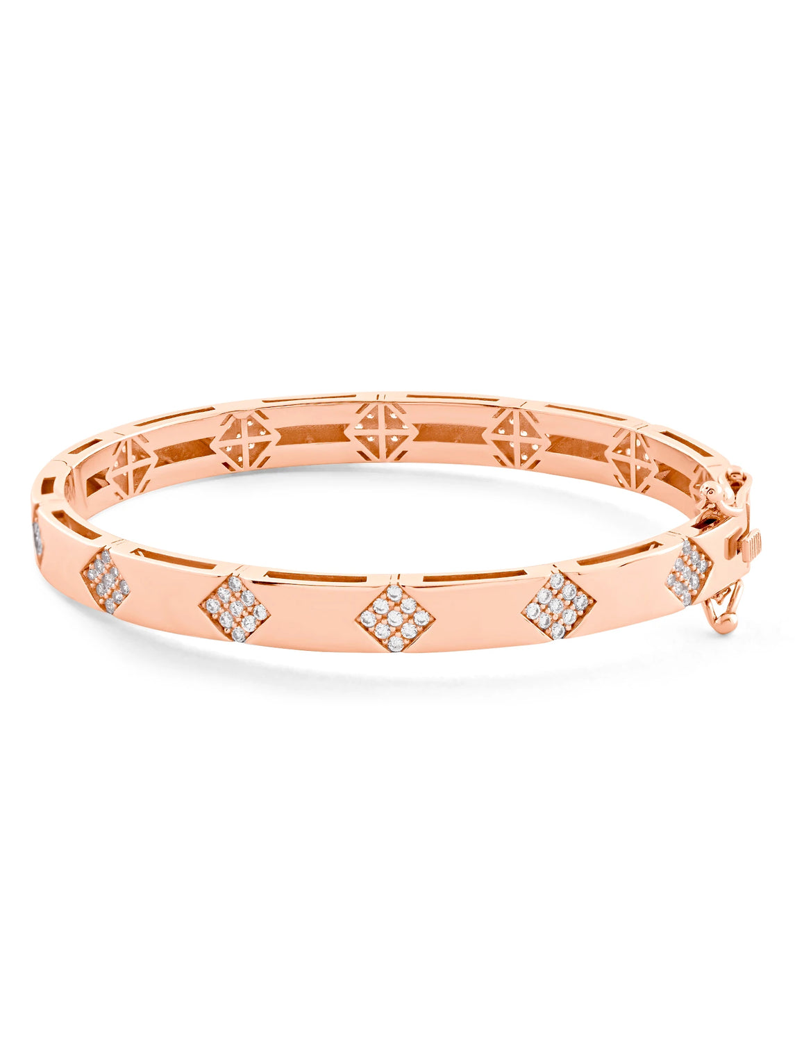 Diamond Lattice Bangle