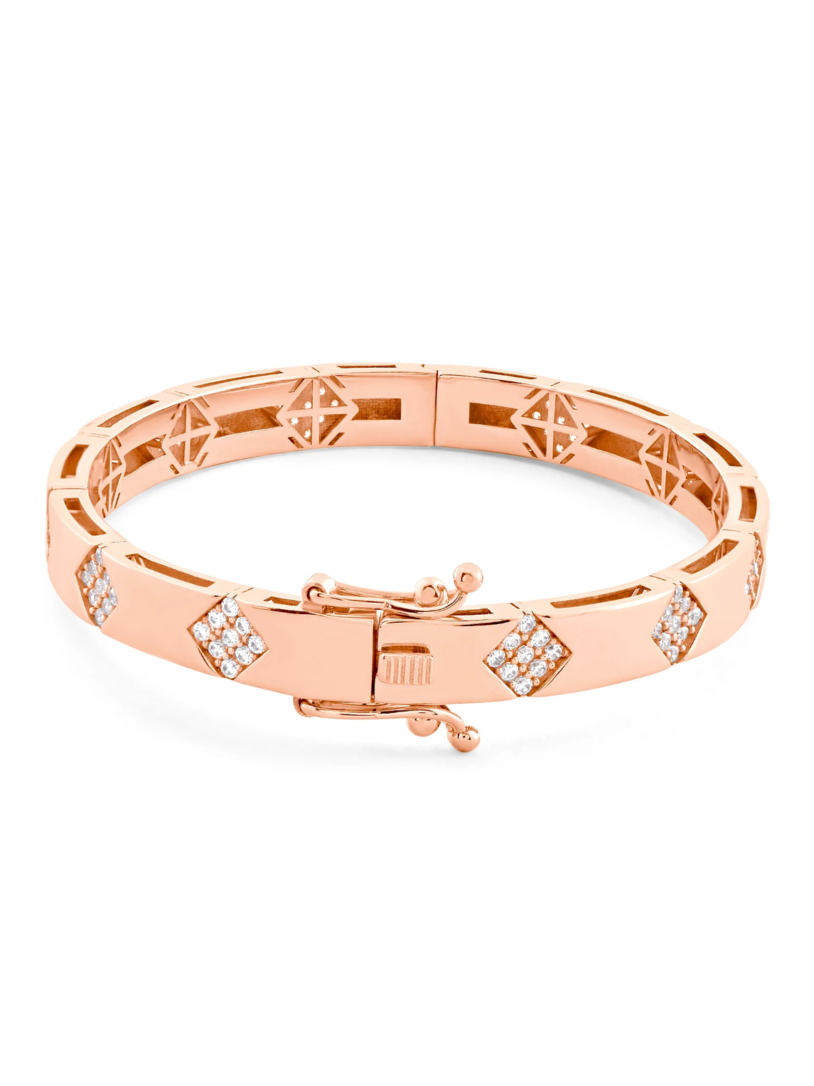 Diamond Lattice Bangle