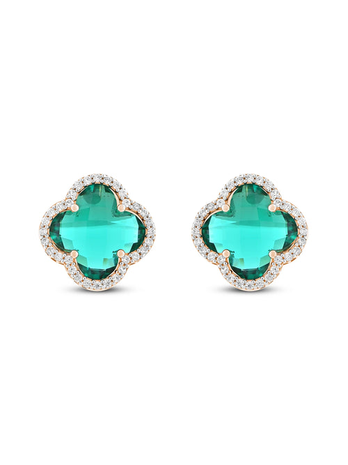 Green Stone Earring