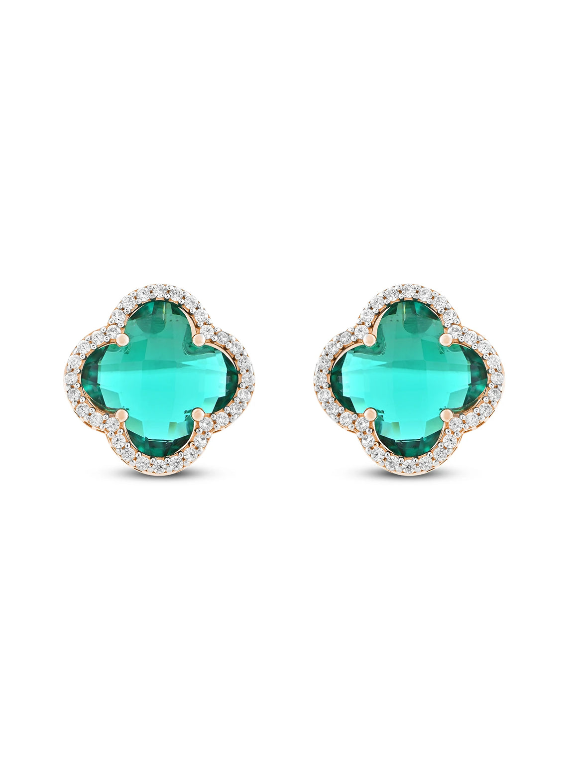 Green Stone Earring