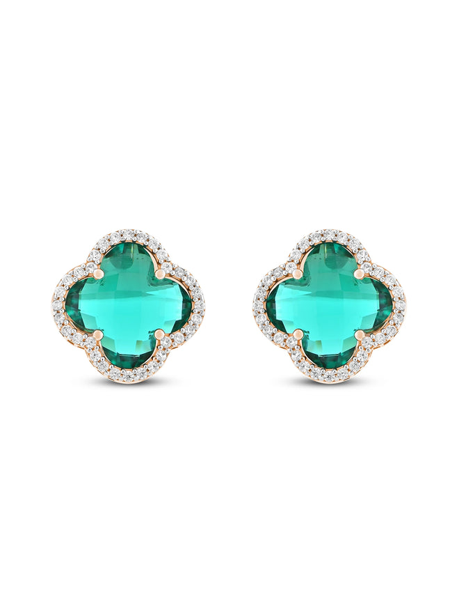 Green Stone Earring