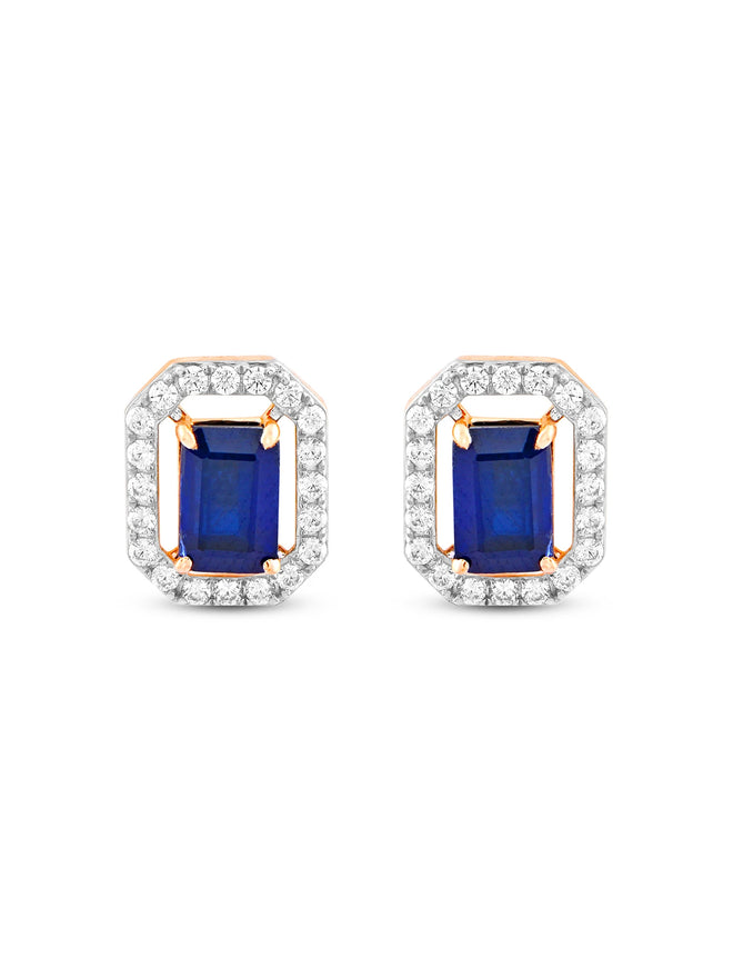 Midnight Blue Sparkle Earring