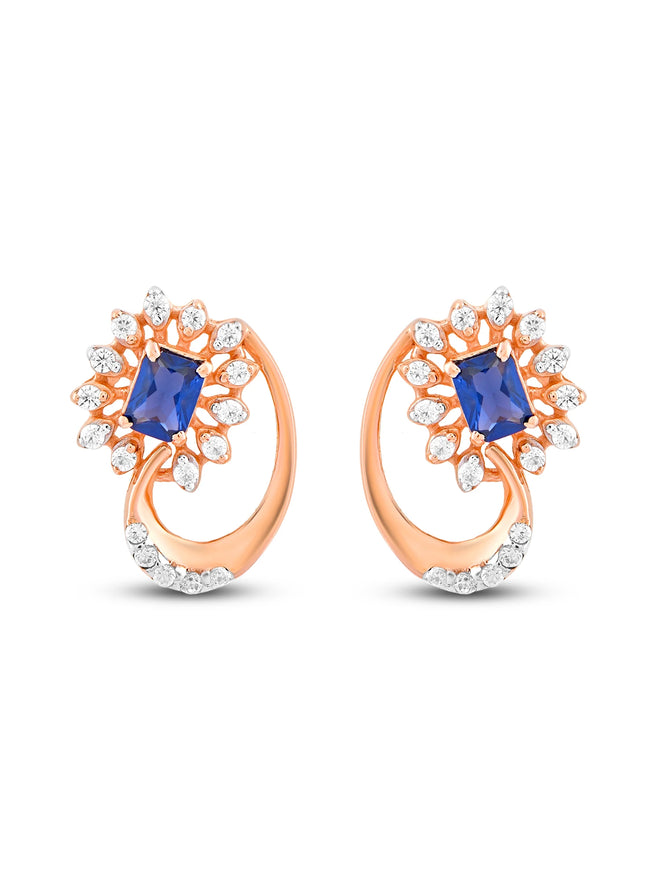 Blue Belle Earring