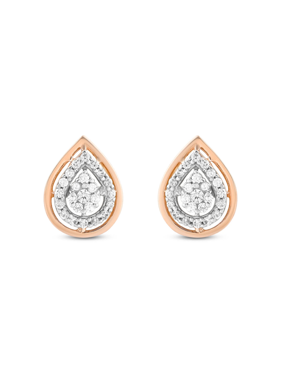 Diamond Dewdrop Earring