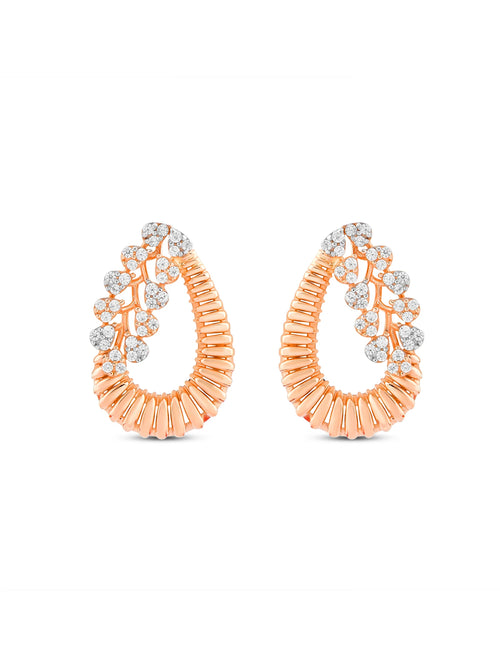 Diamond Dazzle Teardrops Earring