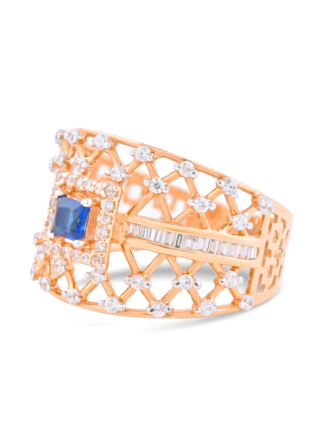 Blue Lineage Ring