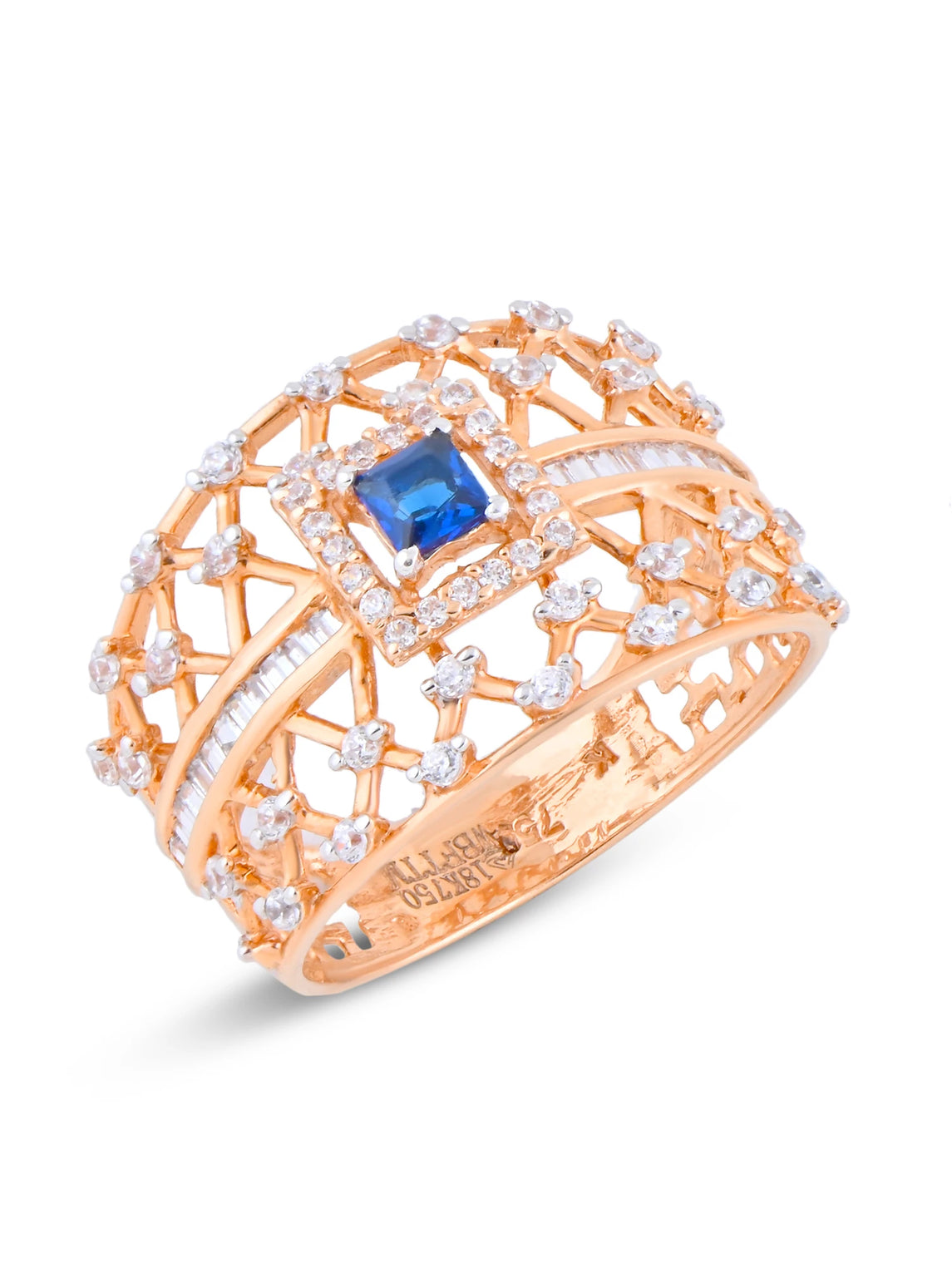 Blue Lineage Ring