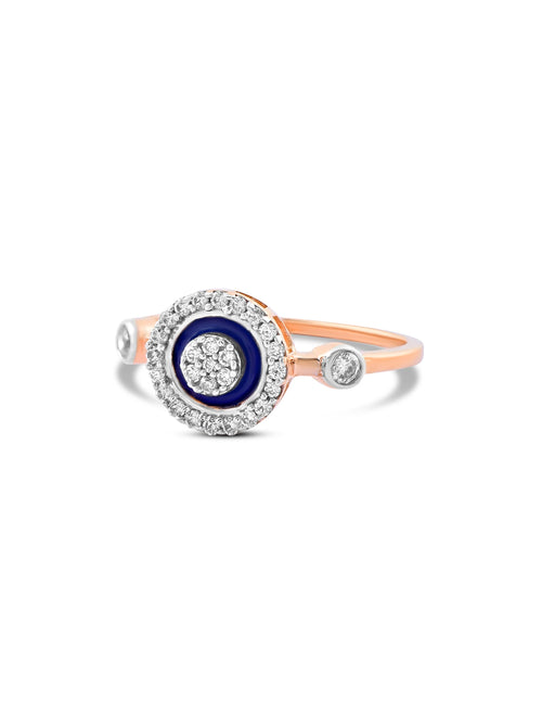 Royal Blue Rhapsody Ring