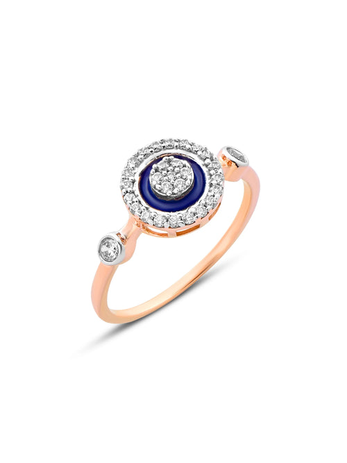 Royal Blue Rhapsody Ring