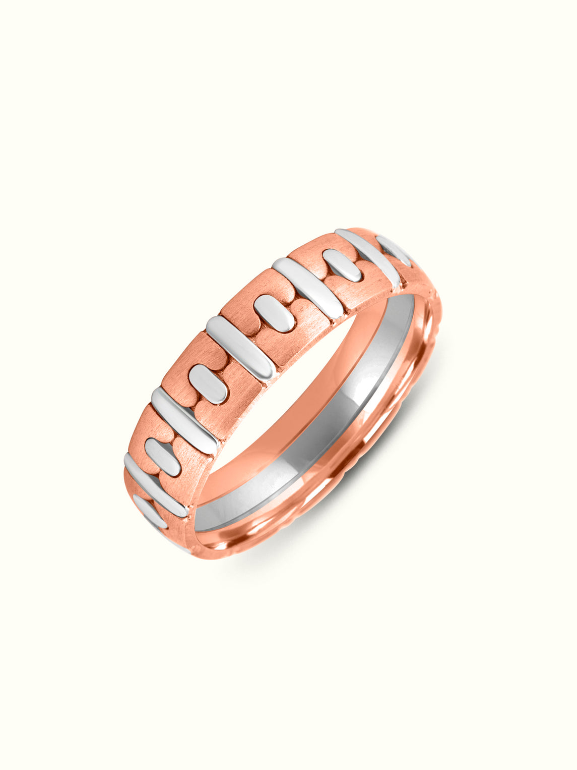 Interlocking Bands Wedding Ring for Women