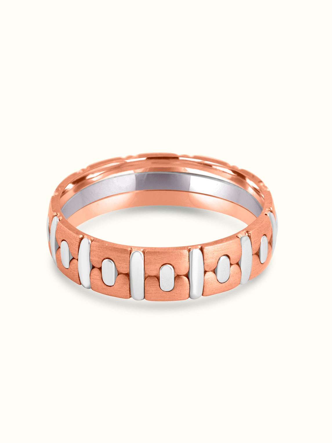 Interlocking Bands Wedding Ring for Women