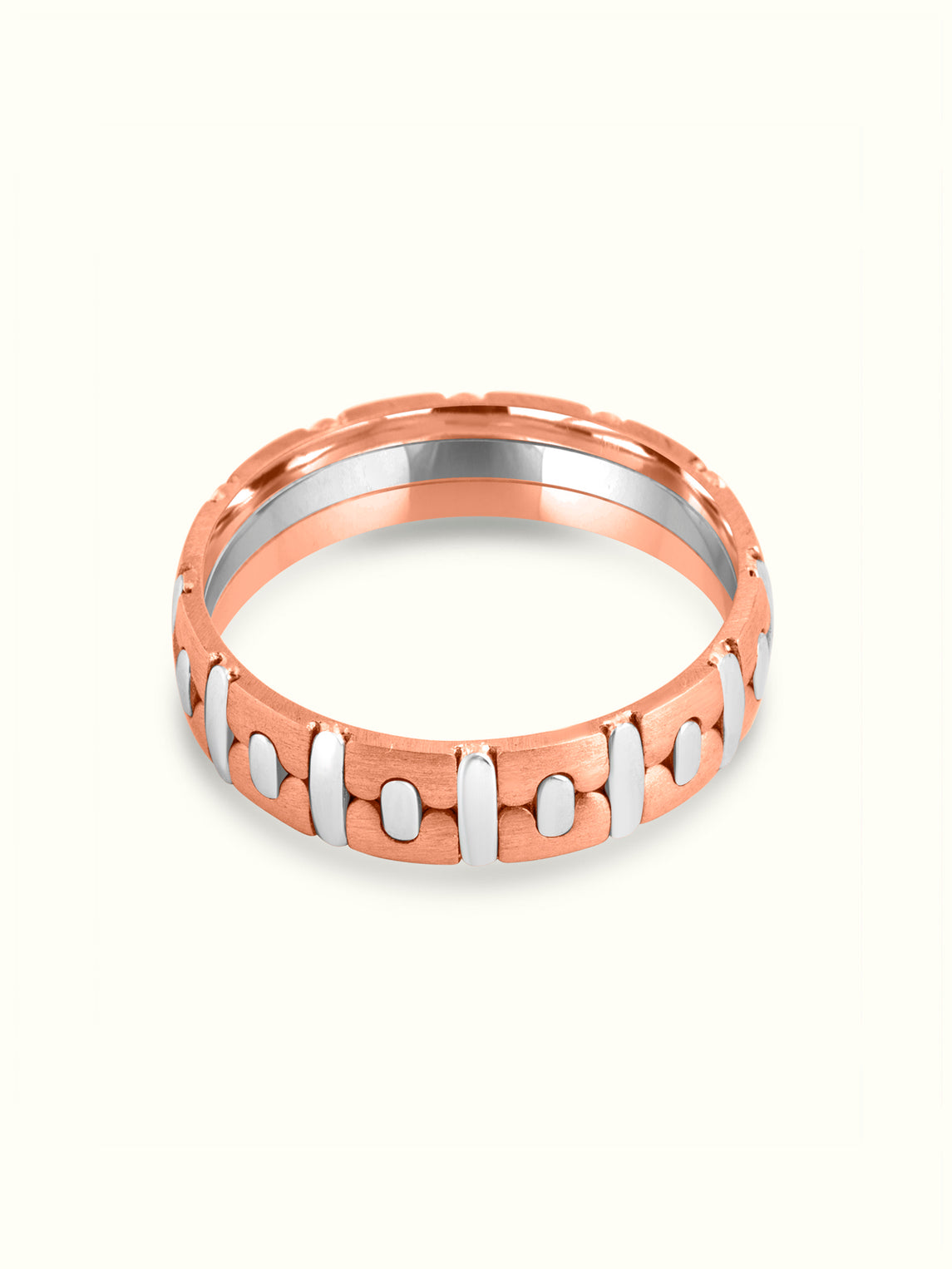 Interlocking Bands Wedding Ring for Women