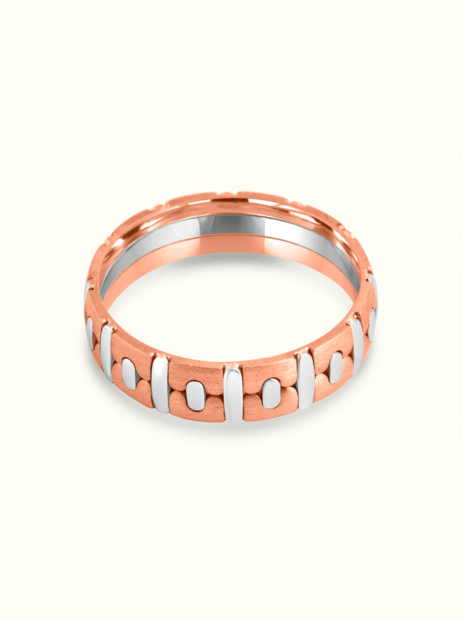 Interlocking Bands Wedding Ring for Women